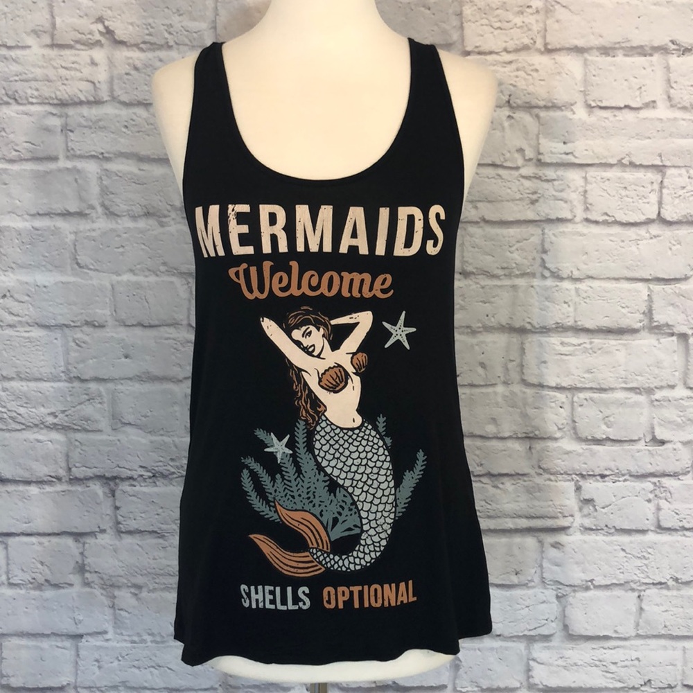 Bear Dance | Mermaids Welcome Graphic Tank Top - Picture 2 of 8